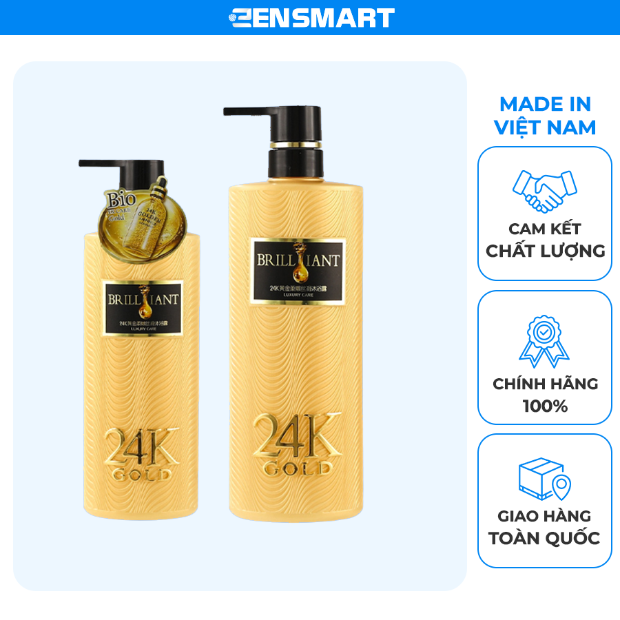 Sữa tắm 24K GOLD trắng da - trẻ hoá làn da